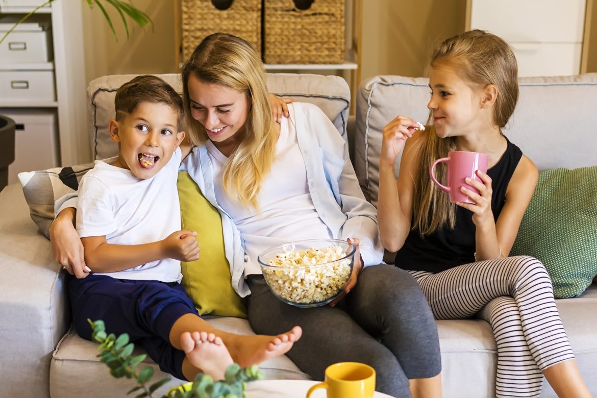 Pipoca é comfort food!