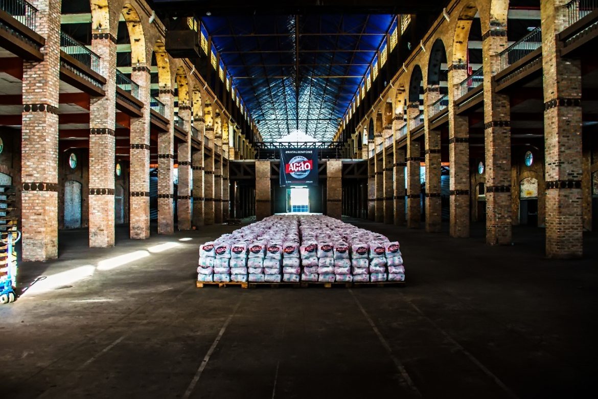 Ação da Cidadania começa neste fim de semana a distribuição das 26 mil cestas arrecadadas para o Natal Sem Fome no Rio de Janeiro!