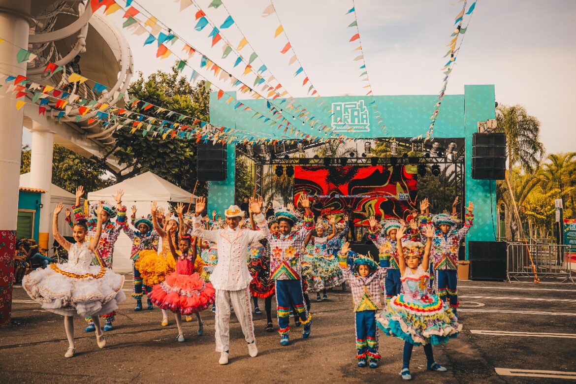 Arraiá BarraShopping tem bandas ao vivo e comidas típicas