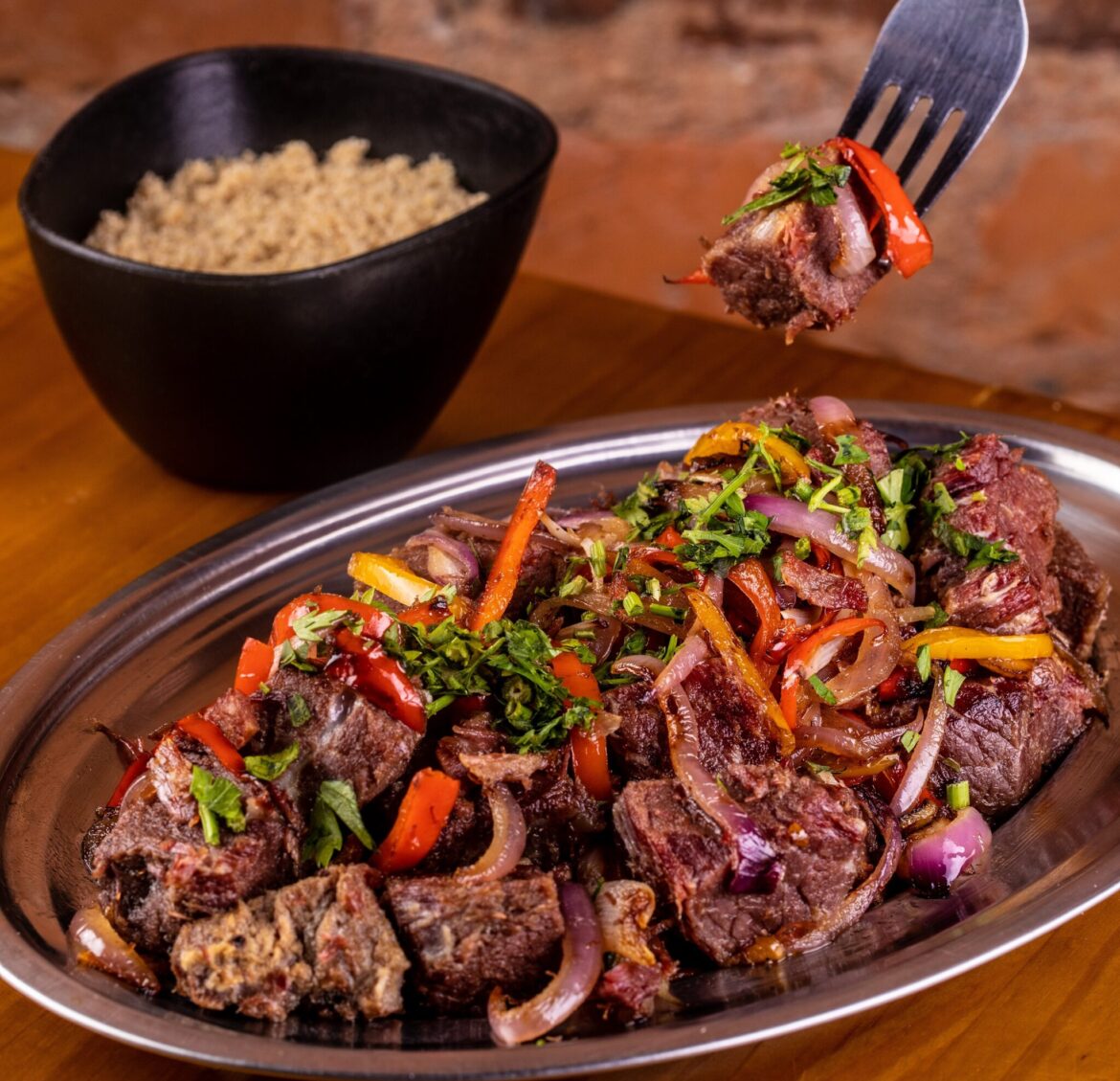 Menu junino: Traçado, em Copacabana