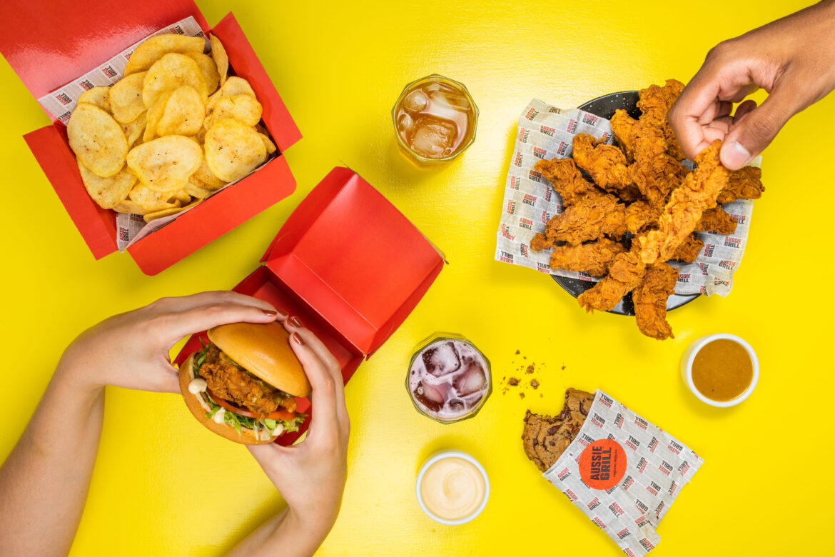 Aussie traz opções de combos e lanches criativos para quem quer aproveitar em casa no Dia dos Namorados