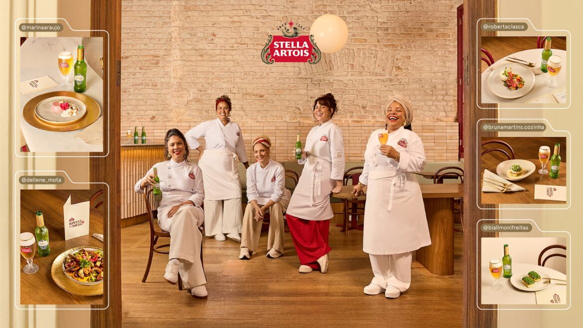 Chefs de cozinha da vida real participam de novela “Mania de Você”, a convite de Stella Artois