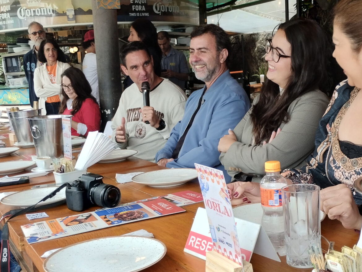 Sabores da Orla transforma quiosques em rota gastronômica e cultural à beira-mar